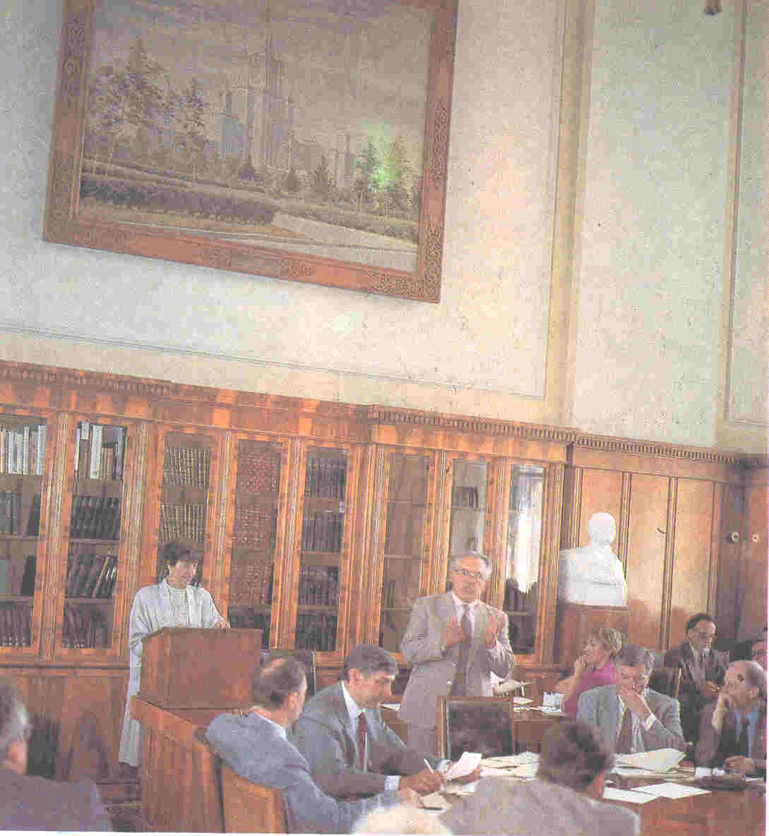 Sur kunsido de Scienca konsilio de MŜU, jaro 1992